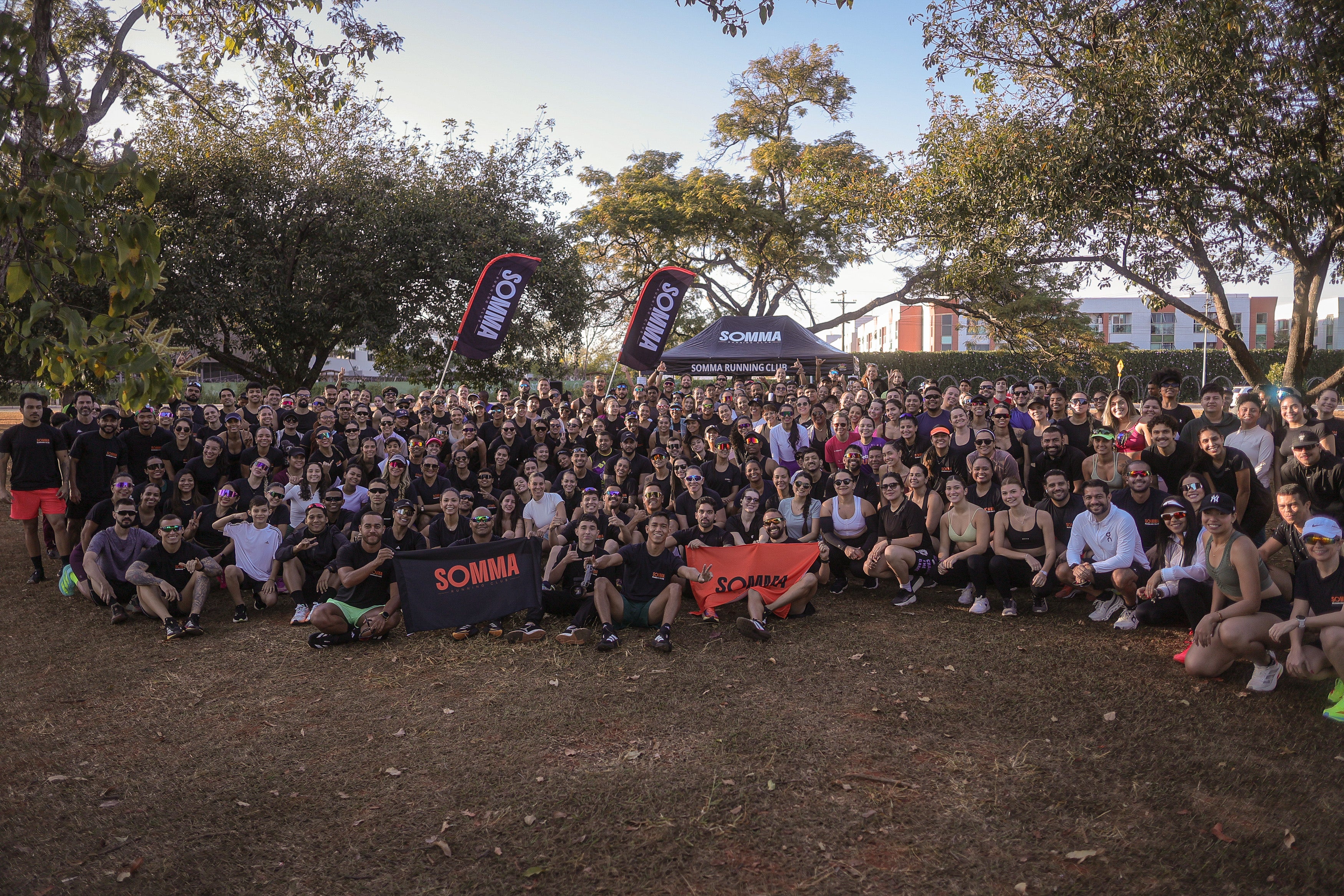 Comunidade SOMMA Club correndo no Parque da Cidade